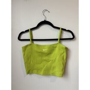 Nike Sportswear Essential Ribbed Cropped Tank Top Women Size Small